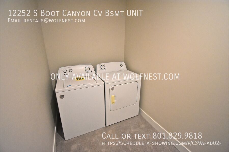 Spacious 2 Bed Herriman Bsmt Unit! No Deposit Option! property image