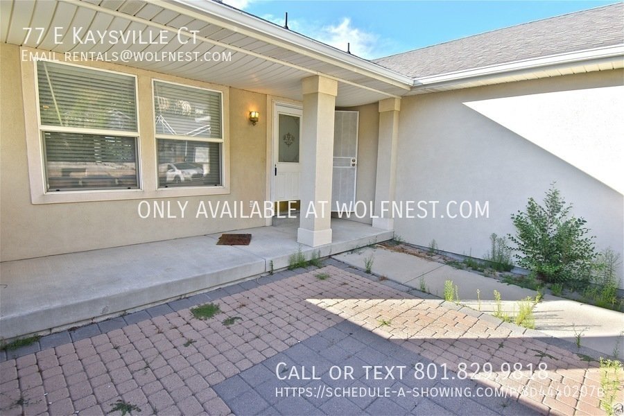 Spacious 4 Bedroom Draper Home with 2 Kitchens! No Deposit Option! property image