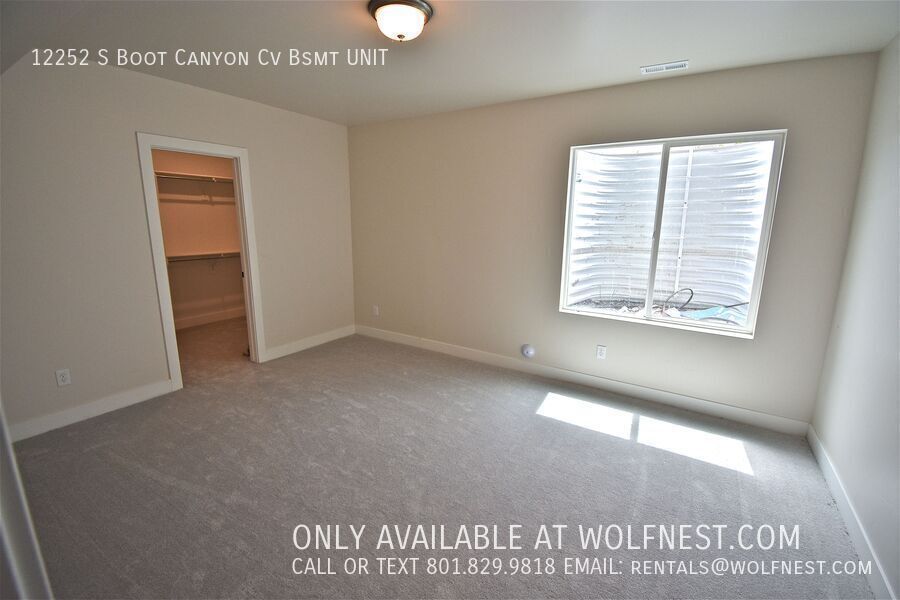 Spacious 2 Bed Herriman Bsmt Unit! No Deposit Option! property image