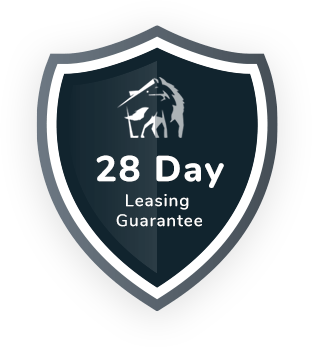Guarantees Badge: 28 Day Leasing Guarantee